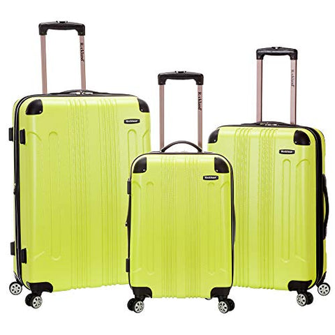 Rockland London Hardside Spinner Wheel Luggage, Mint, 3-Piece Set (20/24/28)