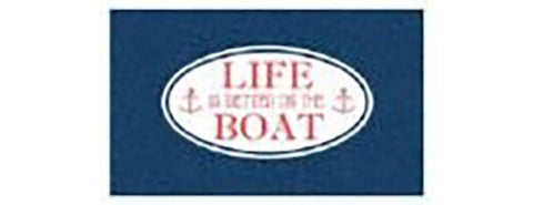 Life is Better ON The Boat (Navy BL