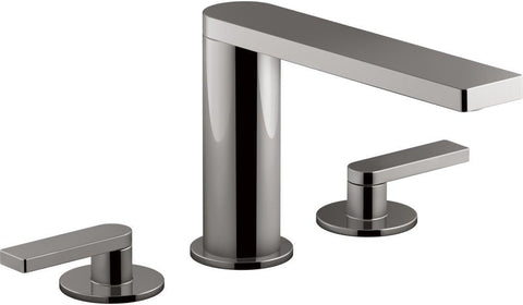 Kohler 73060-4-TT Composed® Widespread Bathroom Sink Faucet with Lever Handles, 1.2 gpm, Vibrant Titanium