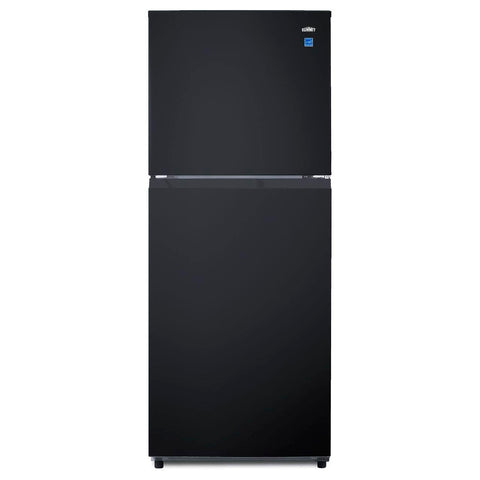 Summit 24" Refrigerator, Refrigerator - Freezer, Energy Star, Black - FF1087B