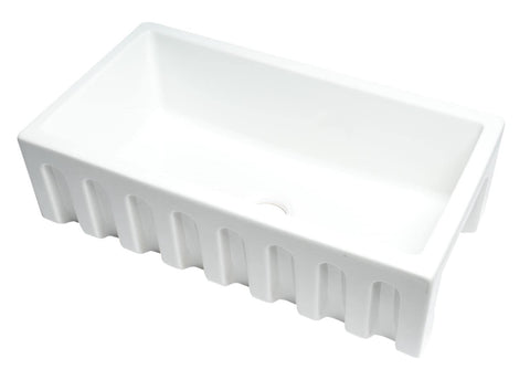 ALFI brand AB3318HS-W Kitchen Sink, White