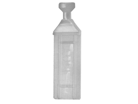 RV Designer A108 Drape Carrier - Small Sew-in Tab #7, Pack of 14 , White