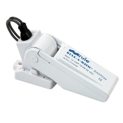 Rule 35FA Marine Rule-A-Matic Switch with Fuse Holder (Mercury Free), White