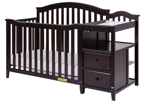 AFG Kali II 4-in-1 Convertible Crib and Changer Espresso