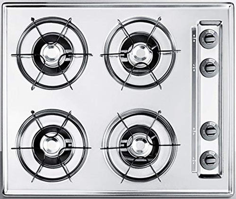 Summit ZNL03P Gas Cooktops, White