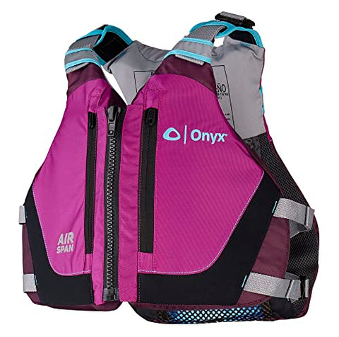 Onyx Air Span Breeze Life Jacket, Purple, M/L