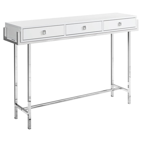 Monarch Specialties ACCENT TABLE, WHITE