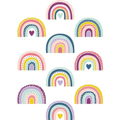Teacher Created Resources Decorative Accents, Oh Happy Day Rainbows, Pack Of 30 Accents