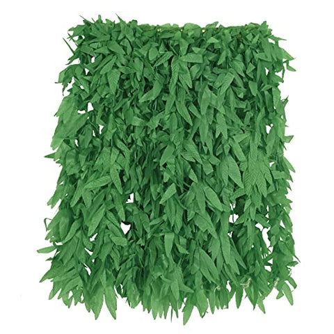 Beistle Womens 50456 Tropical Fern Leaf Hula Skirt, 24", Green, 0 US