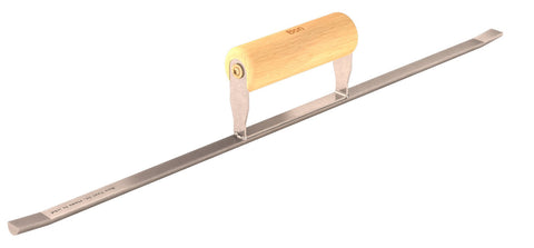 Bon 11-335 20-Inch by 1/2-Inch Half Round Sledrunner with Wood Handle