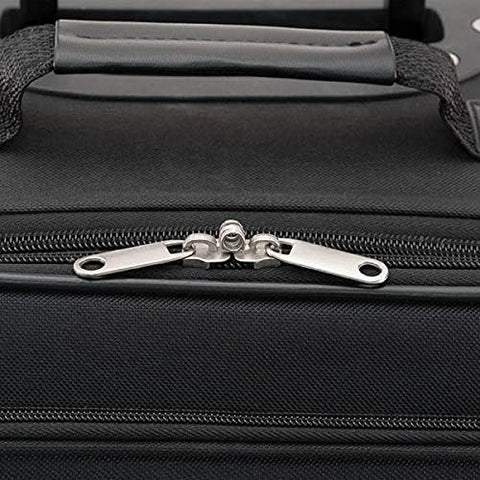 Mercury 28 Inch Value Upright Suitcase, Black