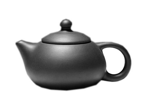 Simple Black Clay Teapot Handcrafted Teapot