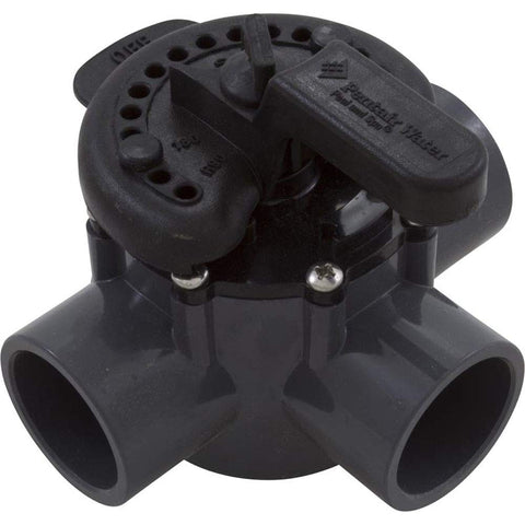 Pentair Diverter Valve, 2" Spigot x 1-1/2" Slip, 3 Way