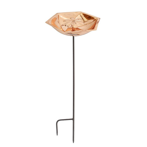 Achla Designs Copper Bee Fountain & Birdbath with Stake