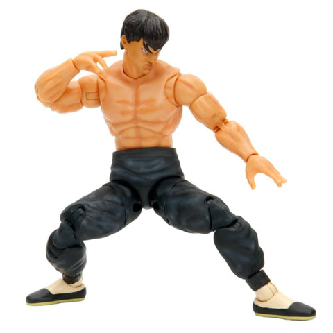 Jada Street Fighter II 6" Fei Long Action Figure, Toys for Kids and Adults