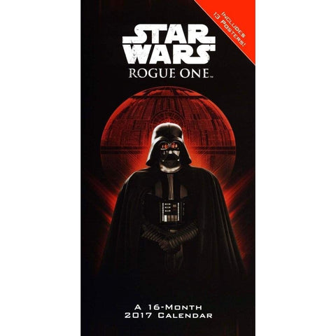 Star Wars: Rogue One 2017 12"x6" Vertical Wall Calendar