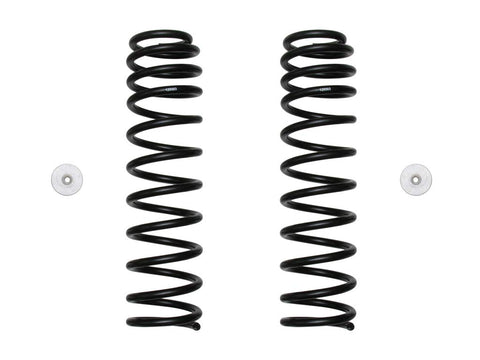 ICON 2.5" Lift, Front, Dual Rate Coil Spring Kit, Compatible with 2020-Up JEEEP JT/2018-Up JL, 22025