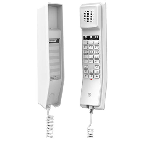 Grandstream GHP610W Hotel IP Phone | 2 Lines, 2 SIP Accounts | Wi-Fi 6 | White