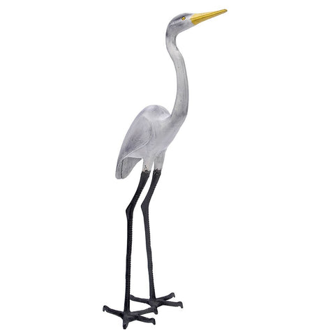 Achla Designs E-02 Egret Animal Bird Statue Garden Accent , White