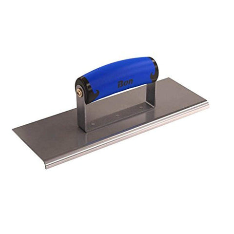 Bon 62-458 10-Inch by 3-1/2-Inch Stainless Steel Concrete Sidewalk Edger with 1/4-Inch Radius and 3/8-Inch Deep Comfort Grip Handle