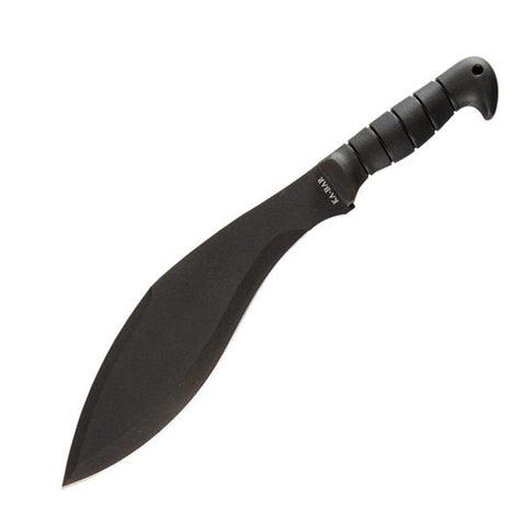 KA-BAR Kukri Machete 11.5" 1085 Black Blade Kraton Handle Black