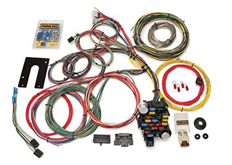 Painless Performance 10201 Classic-Plus Customizable Chassis Harness - GM Keyed Column - 28 Circuits