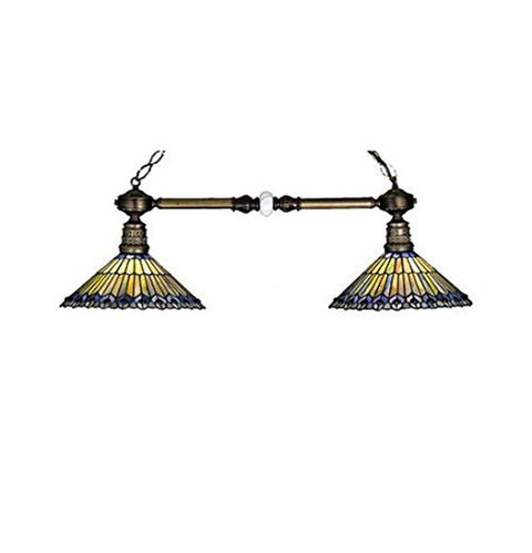 Meyda Tiffany 27411 Lighting, 32.5" Length, Bronze/Dark