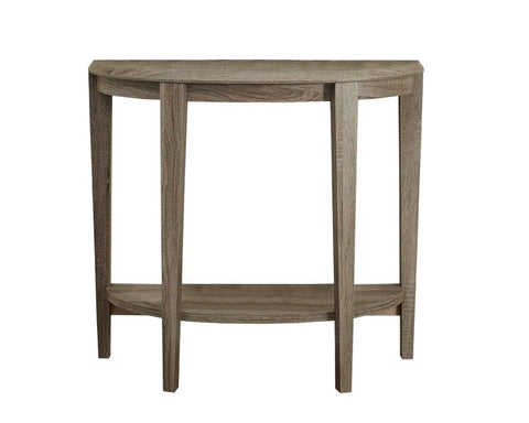 Monarch Specialties Accent Table 36" L - Dark Taupe Hall Console