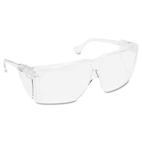 3M Tour Guard V Safety Glasses, One Size Fits Most, Clear Frame/lens, 20/box