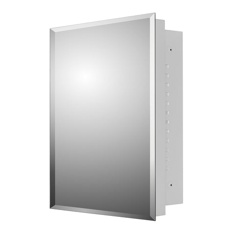Ketcham 24" W x 36" H, Deluxe Series, Recessed Mounted, Beveled Edge Medicine Cabinet