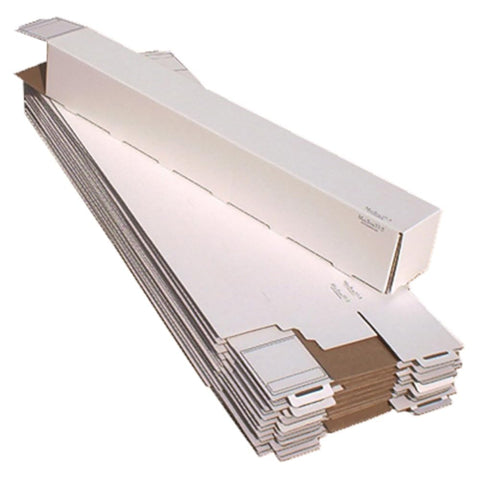 Advanced Organizing Systems Inc. - MailStor37-5 - Mailer/Storage Box - Light-weight Corrugated for Shipping or Organization 5" Sqr and up to 36" Long