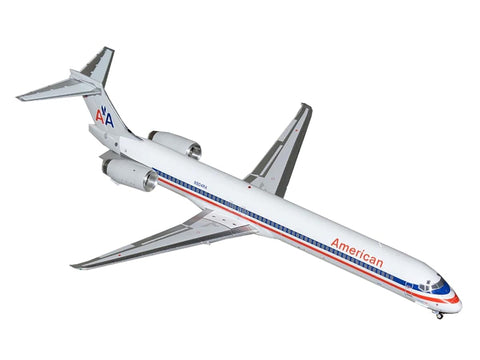GeminiJets American Airlines MD-90 Die-Cast Model Airplane – 1:200 Scale Collectible Aircraft (N904RA) with Display Stand & Landing Gear, Premium Replica for Adult Collectors 14+