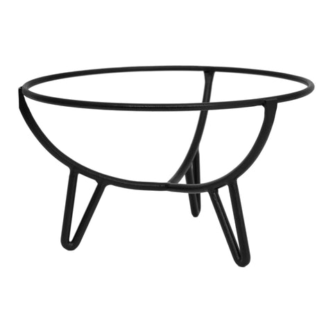 Oakestry Frida Style Metal Plant Stand for Indoor Outdoor Decor Heavy Duty Black Finish Flower Pot Holder for Living Room Patio Balcony Garden Modern Minimal Display
