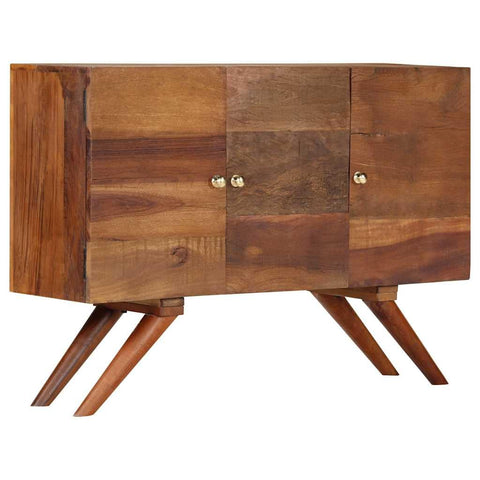 vidaXL Solid Reclaimed Wood Sideboard â€“ Scandinavian Style Buffet Cabinet for Living Room, Dining, Storage â€“ 43.3x11.8x29.5 in, Brown