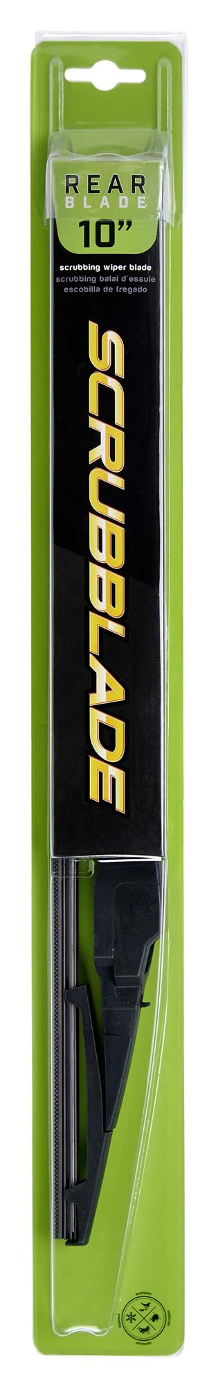 10"REAR SCRUBBLADE WIPER BLADE
