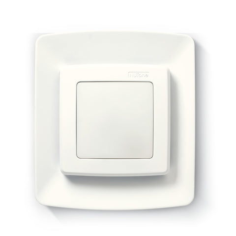 Broan-NuTone Quick Installation Bathroom Exhaust Fan Replacement Grille/Cover with LED Light FG500N