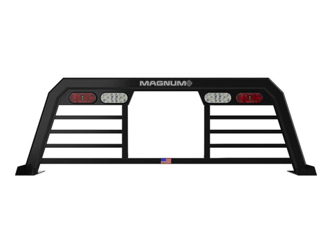Magnum High Pro Lighted Headache Rack Bars with Window | Fits 09-23 Ram 1500 Classic or 09-23 Ram 2500+