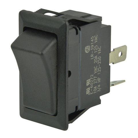 BEP 1001709 SPST Rocker Switch - Off/(On)