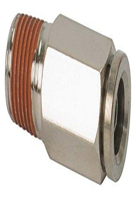 3/8" Npt(M) To 1/8" Airline Straight Fitting (2 Pcs) Dot Approved