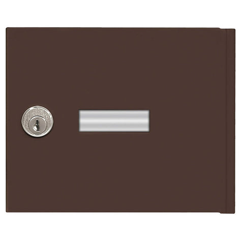 Replacement Door and Lock - Standard A Size - for 4B+ Horizontal Mailbox - with (2) Keys - Bronze