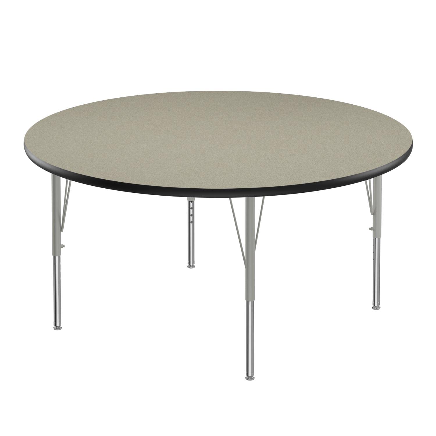 Correll Activity Tables with Savannah Sand Finish A48-RND-54-14-09– KARTiT
