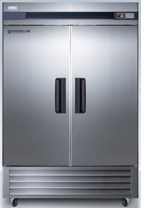 ACCUCOLD 49 cu.ft. Medical Refrigerator, 55” Wide, Vaccine Refrigerator, Stainless Steel- ARS49ML