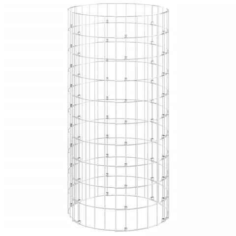 vidaXL Galvanized Steel Garden Composterâ€“Weather-, Proof, Mesh Design for Optimal Air Circulationâ€“Ideal for Organic Waste Collection & Composting.