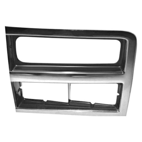 KarParts360 For Chevy Blazer/Suburban 1990 1991 Headlight Bezel Driver Side | Chrome/Argent | w/Dual Rect | GM2512161 | 15628669