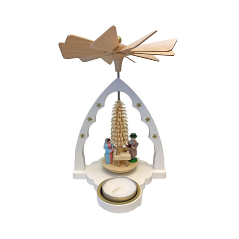 Alexander Taron 16386 Candle Holder, Brown