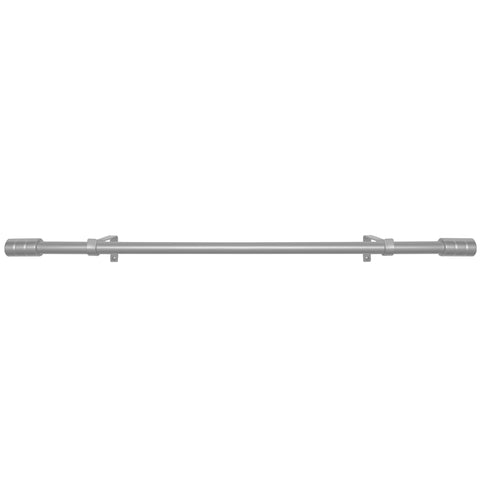 Buono II Cole Silver Decorative Rod & Finial 28-48 Inch
