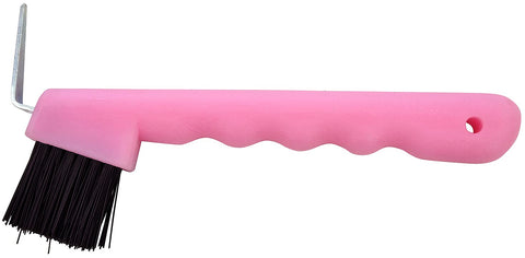 Jacks Imports Hoof Pick with Brush PINK