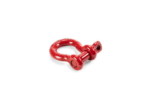 Factor 55 Steel 5/8" Crosby Shackle for ATV/UTV Powersports - Red
