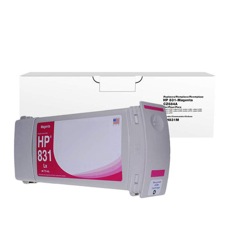 Clover Remanufactured Ink Cartridge Replacement for HP 831 CZ684A | Magenta