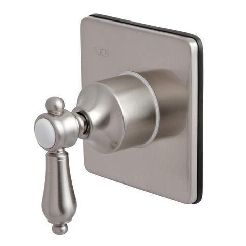 Kingston Brass KS3048BAL Heirloom Three-Way Diverter Valve with Trim Kit, Brushed Nickel